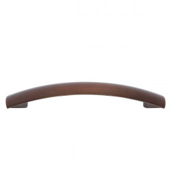 JVJ Hardware 128 mm c/c Teres Collection Drooped Pull, Composition Zamac