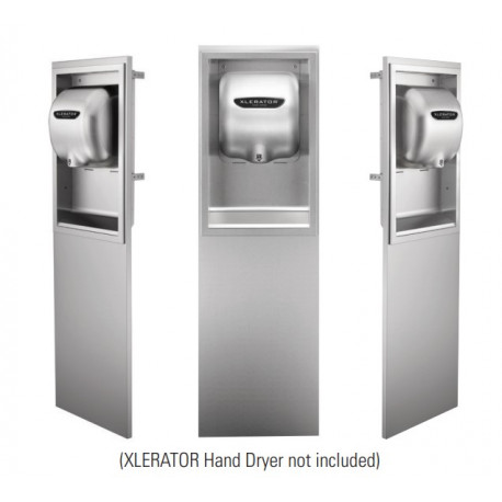 Excel Dryer Inc. 40576 XChanger Combo Kit (Includes 40502 Recess Kit and 40551 ADA XChanger)