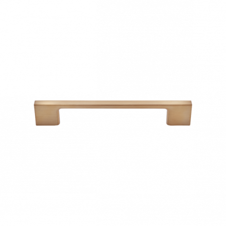 JVJ Hardware 78804 Santorini Collection 128 mm c/c (6-1/8" OA) Thin Profile Contemporary Pull, Composition Zamac