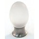 Cal Crystal Cal Crystal 101-CM011sn 101-CM Athens Collection Polyester Colored Oval Knob with Solid Brass Base