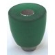 Cal Crystal Cal Crystal 108-CM014pb 108-CM Athens Collection Polyester Round Knob with Solid Brass Base