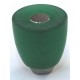 Cal Crystal Cal Crystal 108-CM006pb 108-CM Athens Collection Polyester Round Knob with Solid Brass Base