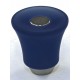 Cal Crystal Cal Crystal 109-CM018pb 109-CM Athens Collection Polyester Round Knob with Solid Brass Base