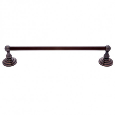 JVJ Hardware 23 Highland Series 18" Towel Bar Set C/S, Composition Zamac