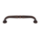 JVJ Hardware 399 Colonial Collection 8" c/c Colonial Refrigerator Pull with Rosettes, Composition Zamac