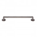 JVJ Hardware 8"c/c Bedrock Collection Oversized Rustic Pull, Composition Zamac