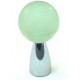 Cal Crystal Cal Crystal 111-CM003sn 111-CM Athens Collection Polyester Sphere Knob with Solid Brass Base