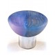 Cal Crystal Cal Crystal 113-1338 113-CM Athens Collection Polyester Round Knob with Solid Brass Base
