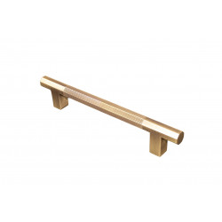 Salo Art Design LON Firenza Brass London Pull, Finish - Brushed Antique Brass