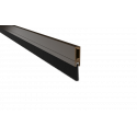 Pemko 29326_NB Door Bottom Sweep w/ Concealed Fastener, 180 Degree Retainer & 5/8" Nylon Brush Seal