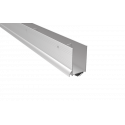 Pemko 2211 U-Shaped Door Shoe w/ Combination Kick Plate & Rain Drip