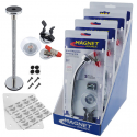 Magnet Source 07630 4-in-1 Neodymium Magnetic Holding Arms Counter Display (4 Pk)