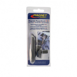 Magnet Source 768 Magnetic Phone Mount, 3-in-1 w/ Seat Belt Cutter & Glass Breaker