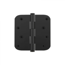 Viaggio VBUTHNG_RD_RES_40 4" Button Tip Residential Hinge with 5/8" Radius Corners
