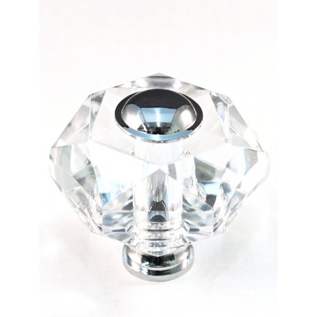 Cal Crystal CALCRYSTAL-M50-US15 M50 Crystal Hexagon Knob