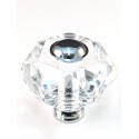 Cal Crystal CALCRYSTAL-M50-US15 M50 Crystal Hexagon Knob