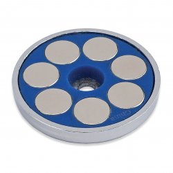 Magnet Source 0760 Super Blue Neodymium Round Base Magnet