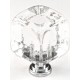 Cal Crystal CALCRYSTAL-ARTXCLC-US10B ARTX-CLC Glass Cube Cabinet Knob