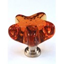 Cal Crystal CALCRYSTAL-ARTXS4A-US26 ARTX-S4A Glass Starfish Cabinet Knob