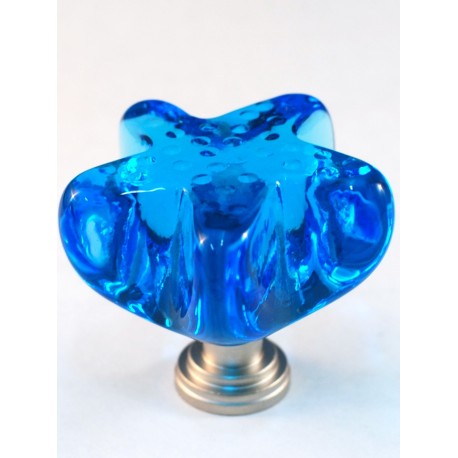 Cal Crystal ARTX-S4M Glass Starfish Cabinet Knob