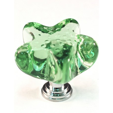 Cal Crystal CALCRYSTAL-ARTXS4S-US10B ARTX-S4S Glass Starfish Cabinet Knob