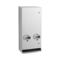 Bobrick B-2706 ClassicSeries Surface-Mounted Napkin-Tampon Dispenser, Finish-Satin