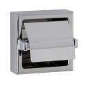 Bobrick B-6699 Surface-Mounted Toilet Tissue Dispenser w/ Hood, One Roll