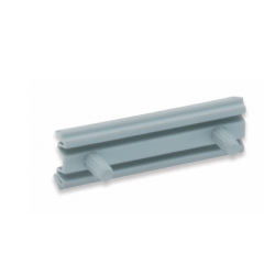 Schwinn Hardware 6K351 Handle-Free Cabinet Hardware CS3 Series Straight Bracket Use With L & C Channel, Finish-Light Gray