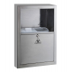 Bobrick B-350169 Surface-Mounted Sharps Disposal Cabinet, Finish-Satin