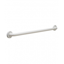 Bobrick B-580616 Straight Grab Bar, Diameter-1-1/4", Finish-White Vinyl-Coated