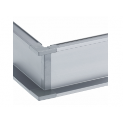 Schwinn Hardware 6K400-C Handle-Free Cabinet Hardware CS3 Series Outer Corner For C Channel