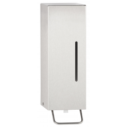 Bobrick B-26607 TrimLineSeries Surface-Mounted Manual Liquid Soap Dispenser,Capacity-17-Fl Oz.,Finish-Satin