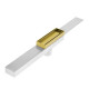 QM Drain 33.810.08 Delmar Series Supreme Tile-In+ Drain, Size - 8"