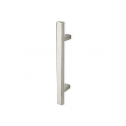 Rockwood RM4260 SkewTek Stainless Steel Straight Door Pull w/ Rectangular Posts