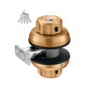 Easilok E2 Deadbolt Lock Keyless With Anti-Mislock Button & Unpickable Night Latch Built-In, Function-Twist to Lock, Finish-Stainless Steel