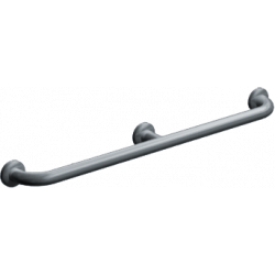ASI 10-3802 Snap Flange Straight Grab Bar w/ Intermediate Support (1-1/2" Outer Diameter)