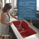 Elkay ELXDULB3322 Quartz Luxe 33" x 19" x 10" Equal Double Bowl Undermount Sink with Aqua Divide