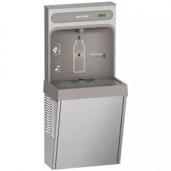Elkay EZ8WSSSMC ezH2O Bottle Filling Station w/ Refrigerated Surface Mount, Non-Filtered 8GPH, Finish - Stainless Steel