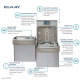 Elkay LZSTL8WSSK ezH2O Bottle Filling Station & Versatile Bi-Level ADA Cooler Refrigerated w/ Quick Filter Change