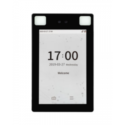 ZKTeco SF1008-WP SpeedFace, Wall Mounted Facial & Palm Authentication Reader w/ Secure Relay Box
