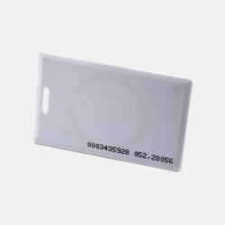 ZKTeco HID-Prox-Card-Thick Proximity Credentials Card, Clamsheet-Type Card, 125KHz