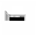 DynaLock 3 Custom Length Housing 30" to 48" Single Horizontal Lock-Single Door, Finish-Satin Aluminum