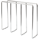 Hardware Resources TD-PC-R U-Shaped Tray Divider, Finish-Polished Chrome