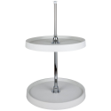 Hardware Resources PLSM Plastic Lazy Susan Set w/ Chrome Hubs