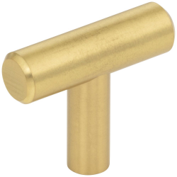 Elements 40 Naples Cabinet "T" Knob, Overall Length-1 9/16"