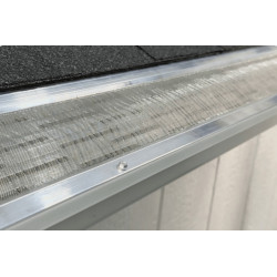 LeafBlaster Pro LBP Frame-Reinforced Stainless Steel Micro-Mesh Gutter Guard