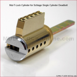 MUL-T-Lock KIDYRL Deadbolt Replacement Cylinder For Yale Real Living