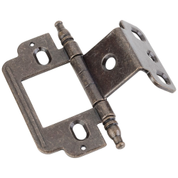Hardware Resources 0148 270 Deg. Partial Wrap For 3/4" Frame x 3/4" Door, Inset Flush,"A" Style Minaret Tip Hinge
