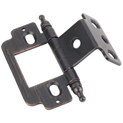 Hardware Resources 0158 270 Deg. Full Wrap for 3/4" Frame x 3/4" Door, Inset Flush,"B" style Minaret Hinge