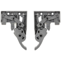 Hardware Resources USCLIP500-NR HR MAX Narrow 2-Way Undermount Slide Clip For Drawer, Pair